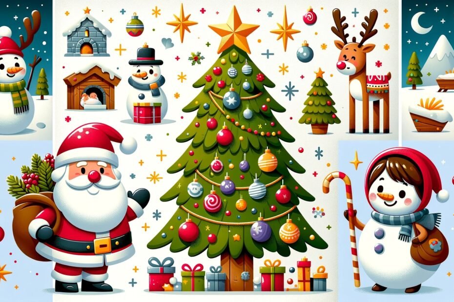 painel de natal educacao infantil modelo 01