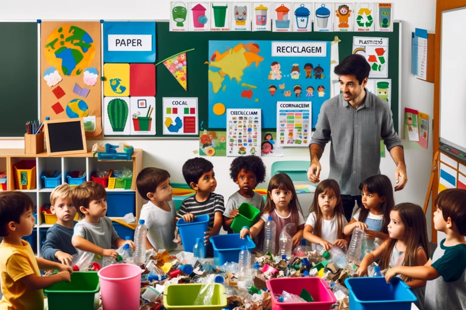 Importância da reciclagem na Educação Infantil