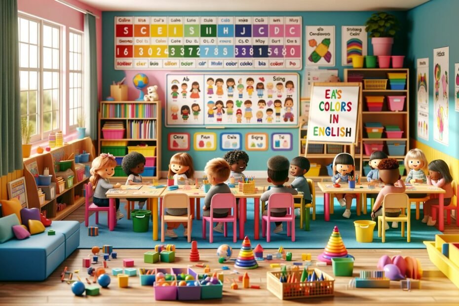 Plano de Aula: Cores em Inglês para Educação Infantil 1 Plano de Aula: Cores em Inglês para Educação Infantil