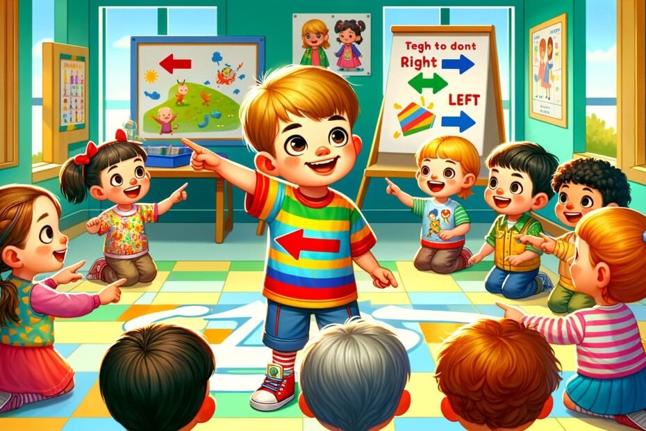 Trabalhar Direita e Esquerda na Educação Infantil