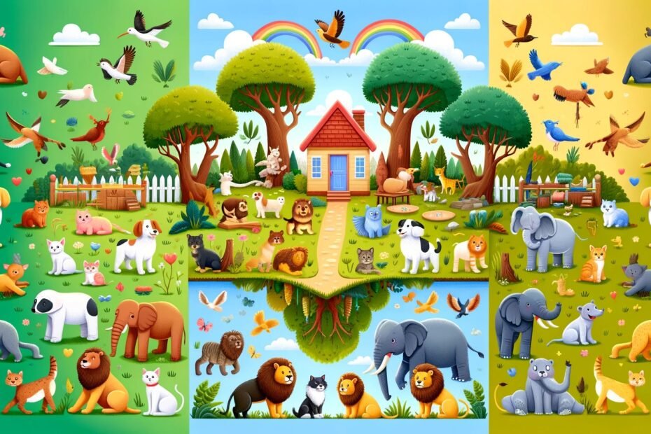 Plano de Aula: Animais Domésticos e Selvagens na Educação Infantil 7 Animais Domésticos e Selvagens