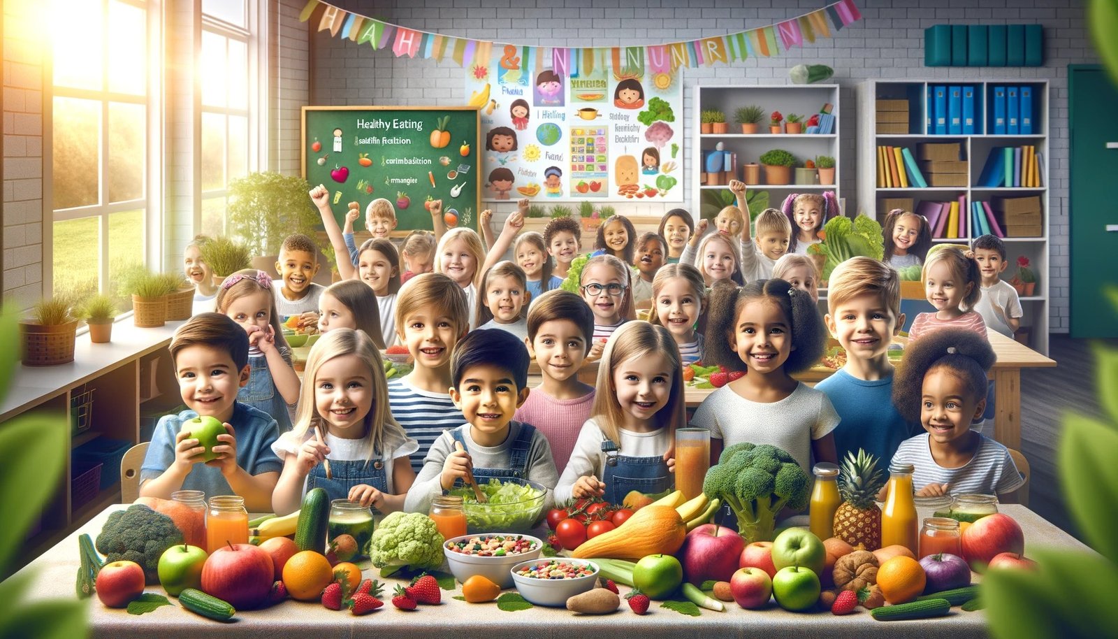 Dia da Saúde e Nutrição na Educação Infantil
