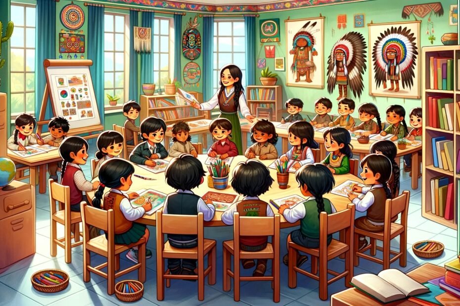 19 de Abril: Dia dos Povos Indígenas na Educação Infantil 2 19 de Abril: Dia dos Povos Indígenas na Educação Infantil SEO Meta Description: Entenda a importância do 19 de Abril, Dia dos Povos Indígenas, e como ele pode ser celebrado e ensinado na educação infantil, promovendo diversidade e aprendizado intercultural. Introdução ao Dia dos Povos Indígenas O 19 de Abril é uma data emblemática que celebra a riqueza cultural e histórica dos povos indígenas no Brasil. Este dia não é apenas um feriado, mas uma oportunidade educacional para refletir sobre a história, tradições e desafios enfrentados por estas comunidades. Na educação infantil, essa data pode ser um ponto de partida para explorar a diversidade e ensinar valores como respeito e empatia. A Cultura e os Costumes Indígenas A cultura indígena é rica em tradições, línguas, arte e conexão com a natureza. Na educação infantil, podemos introduzir as crianças a esta diversidade através de histórias, músicas, danças e arte, como a pintura corporal e a arte plumária. Ensinar sobre os costumes indígenas ajuda a desmistificar estereótipos e promover uma visão mais inclusiva e respeitosa. Elaborando o Plano de Aula alinhado à BNCC Alinhar as atividades do Dia dos Povos Indígenas com a Base Nacional Comum Curricular (BNCC) garante que o conteúdo seja educativo e significativo. O plano de aula deve definir objetivos claros, como promover a conscientização cultural e incentivar a expressão artística. Selecionar conteúdos que reflitam a realidade e a história dos povos indígenas, utilizando métodos de ensino que engajem as crianças de maneira ativa e participativa. Estratégias de Ensino sobre a Cultura Indígena As estratégias de ensino devem ser variadas, incluindo contação de histórias, jogos, atividades artísticas e experiências práticas. Isso pode envolver visitas a museus indígenas, contato com representantes de comunidades indígenas ou projetos de arte colaborativa, tudo para criar uma experiência de aprendizado imersiva e impactante. Experiências e Impacto na Educação Infantil Incluir o ensino sobre povos indígenas na educação infantil tem um impacto positivo no desenvolvimento das crianças, promovendo a diversidade e a inclusão. Histórias de sucesso de escolas que integraram essas práticas podem servir de inspiração, mostrando como o reconhecimento e valorização da cultura indígena enriquecem o ambiente educacional. FAQs: Como o Dia dos Povos Indígenas é celebrado nas escolas? Qual a importância de ensinar sobre a cultura indígena na educação infantil? Como a BNCC influencia o ensino dos povos indígenas? Que tipo de atividades podem ser feitas com crianças para ensinar sobre os povos indígenas? Como integrar a história e cultura indígena no currículo escolar? Quais os benefícios de ensinar sobre a diversidade cultural na educação infantil? Conclusão: Celebrar o Dia dos Povos Indígenas na educação infantil é fundamental para construir uma sociedade mais justa e inclusiva. Ensinar sobre a diversidade cultural desde cedo promove respeito, empatia e uma compreensão mais profunda da história e contribuições dos povos indígenas ao nosso país.