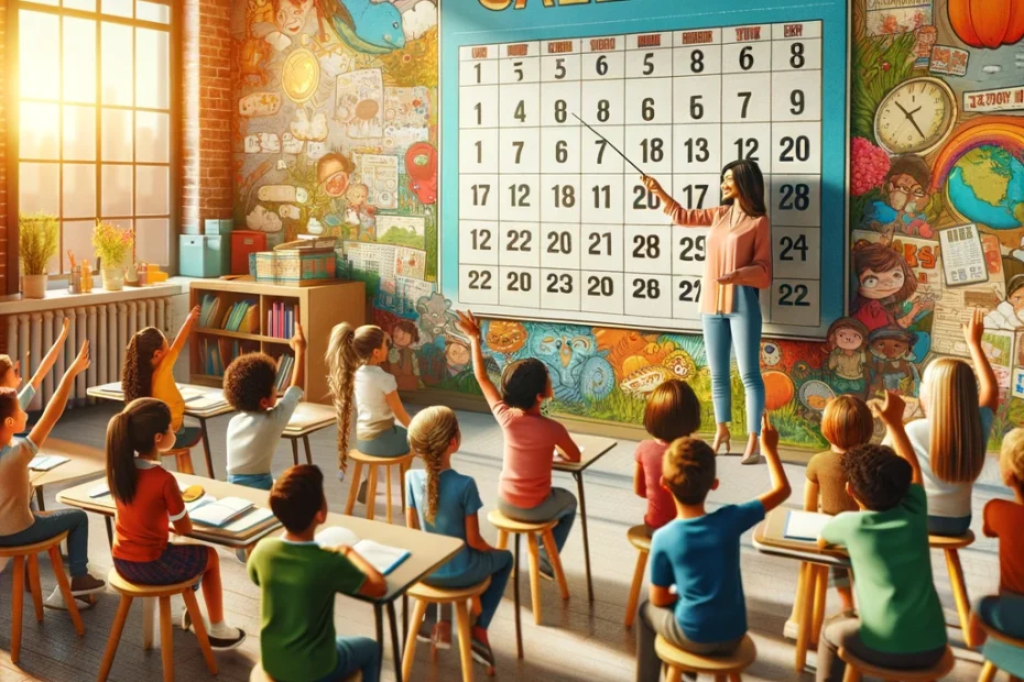 Calendário De Abril Na Educação Infantil