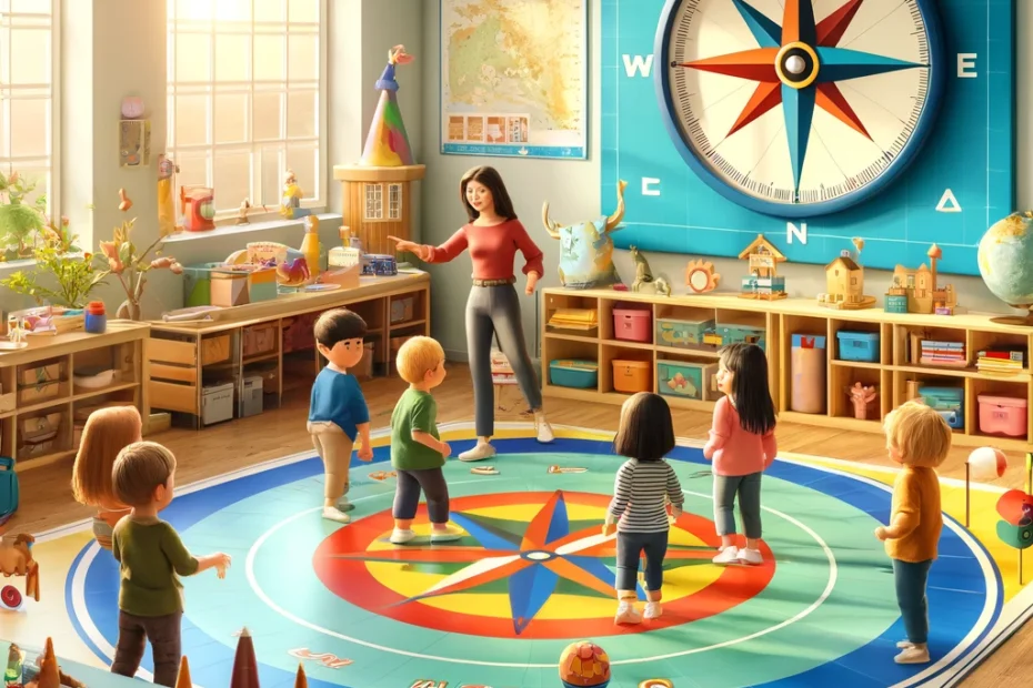 Orientação Espacial para Crianças De Acordo Com A BNCC: Descobrindo o Mundo Através de Corpo, Gestos e Movimentos 1 Orientação Espacial para Crianças