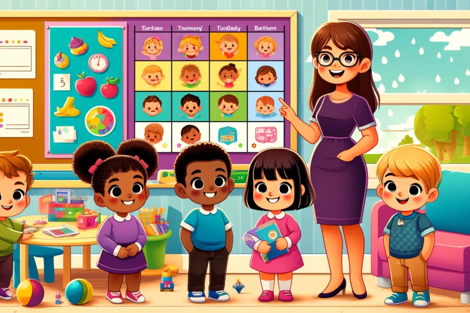 Rotina na educação infantil