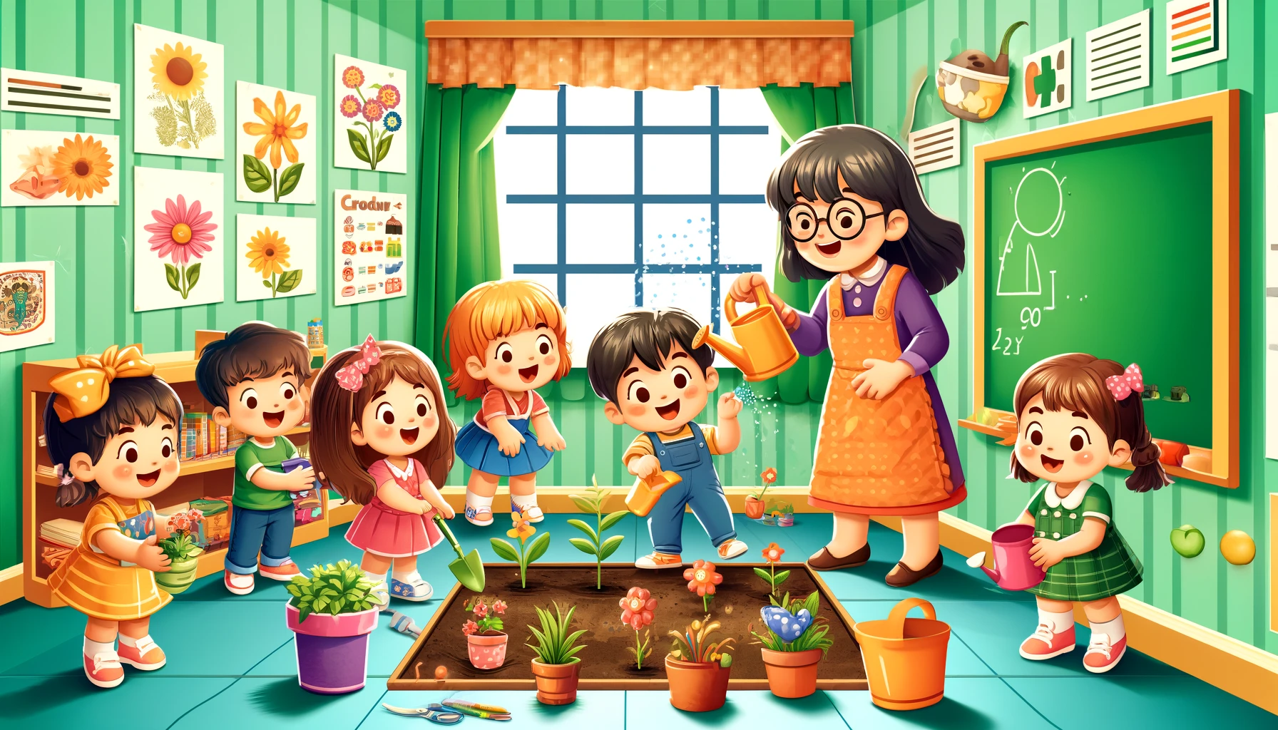 Horta na Educação Infantil De Acordo com a BNCC: Cultivando Conhecimento e Crescimento (4 a 5 anos) 9 Horta na Educação Infantil