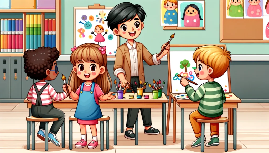 Pintura na Educação Infantil 