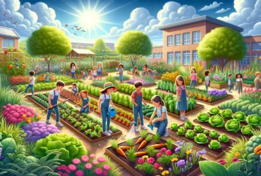 horta na educação infantil