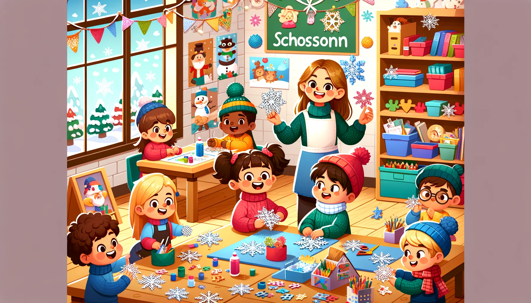 Atividade Inverno para a Educação Infantil