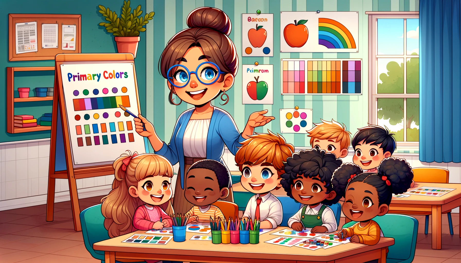 Cores Primárias na Educação Infantil De Acordo com a BNCC: Descobrindo o Mundo das Cores Primárias (3 a 5 anos) 2 Cores Primárias na Educação Infantil