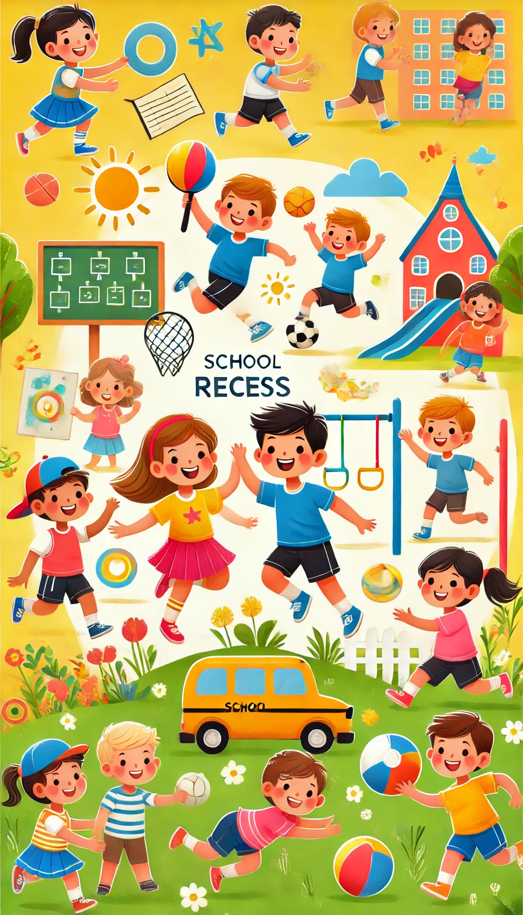 WebStories sobre Educação Infantil 1 mensagem de recesso 1