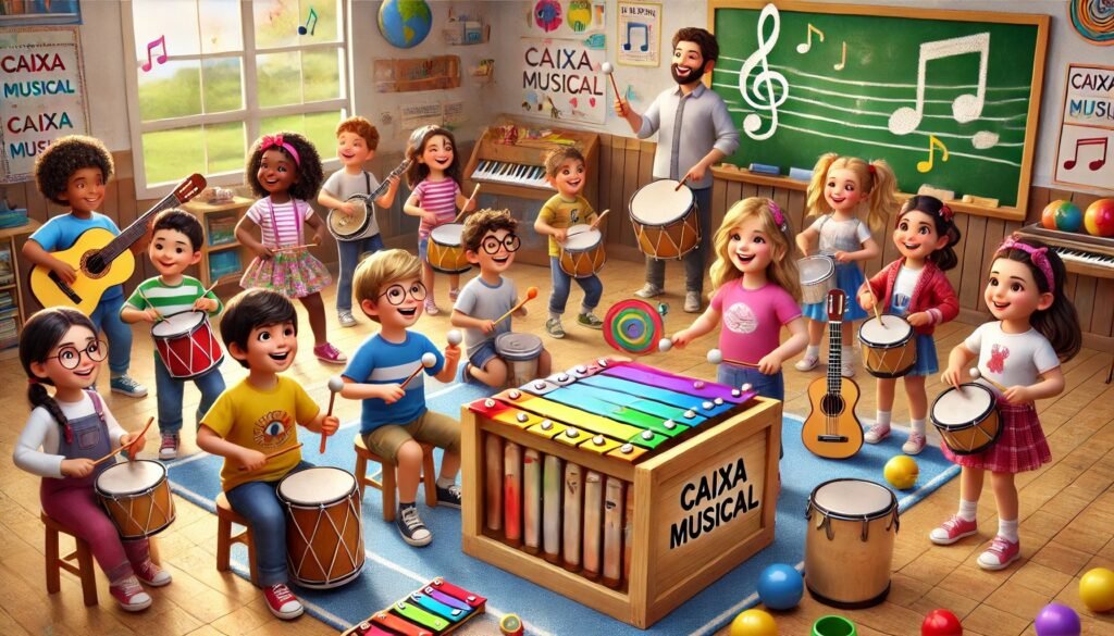 Caixa Musical Educação Infantil