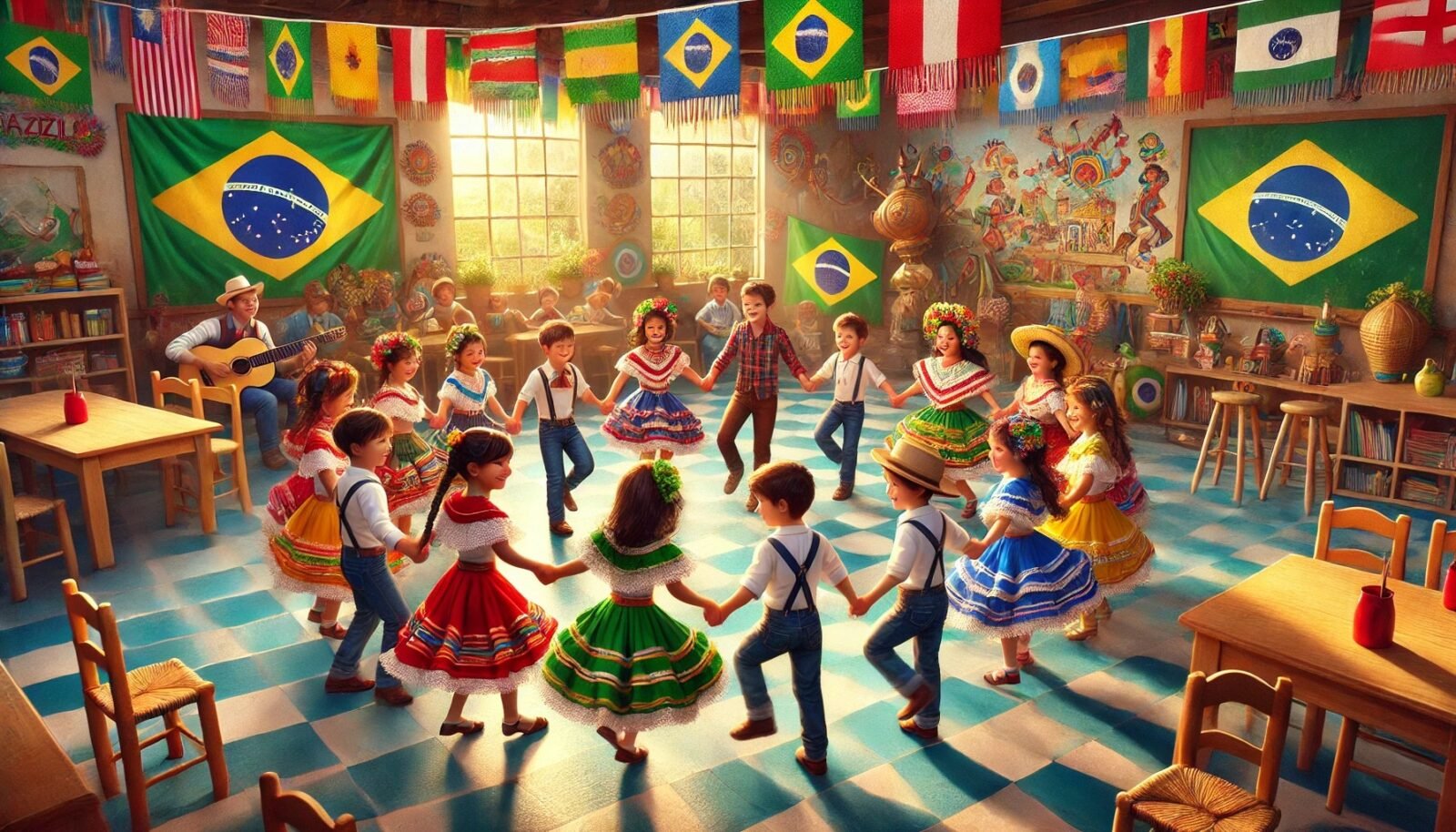 Dança Folclorica na Educacao Infantil 2