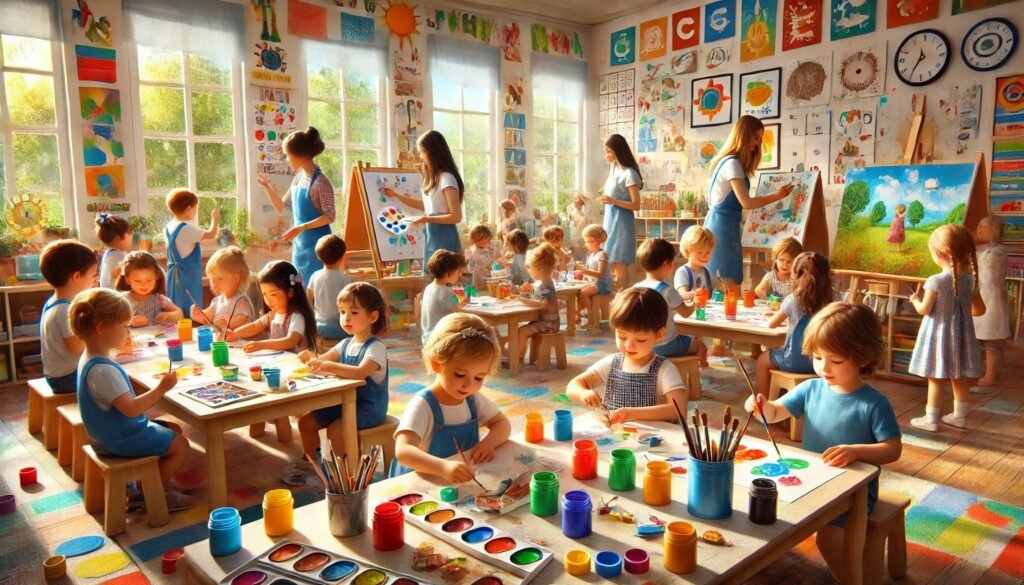 pintura para educcacao infantil