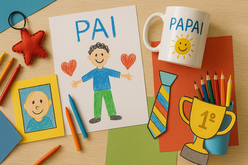 8 Dicas de Lembranças para os Dias dos Pais na Educação Infantil